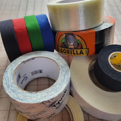 Tape: Adhesive Tapes for LARP Sports Equipment