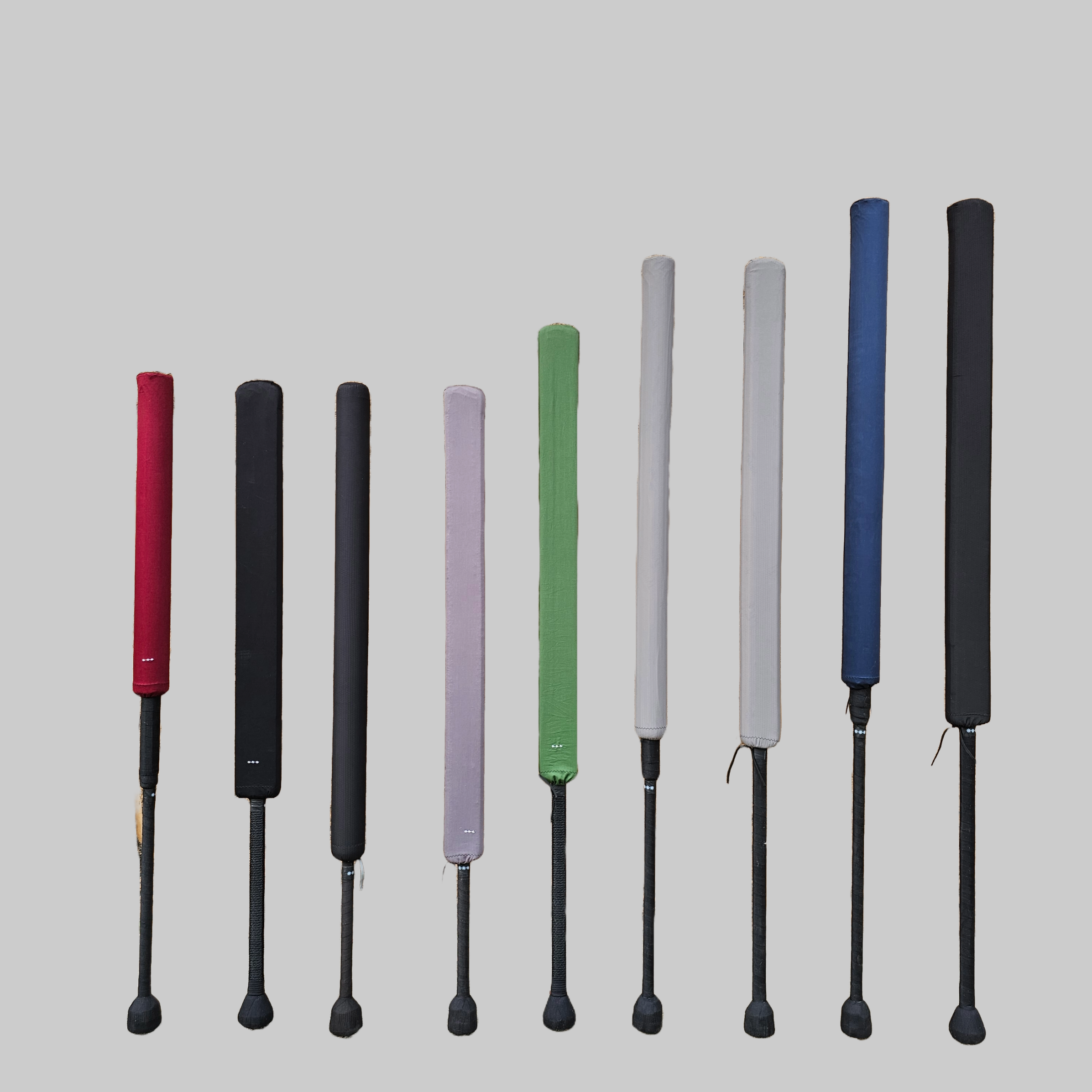 short red padded weapons 48-65 inches long