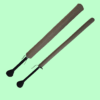 amtgard foam weapons unweighted Omni bat and flat blade sword