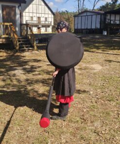 Domed Dozer as worn by a foam fighter at Winter War 2025 Front Angle