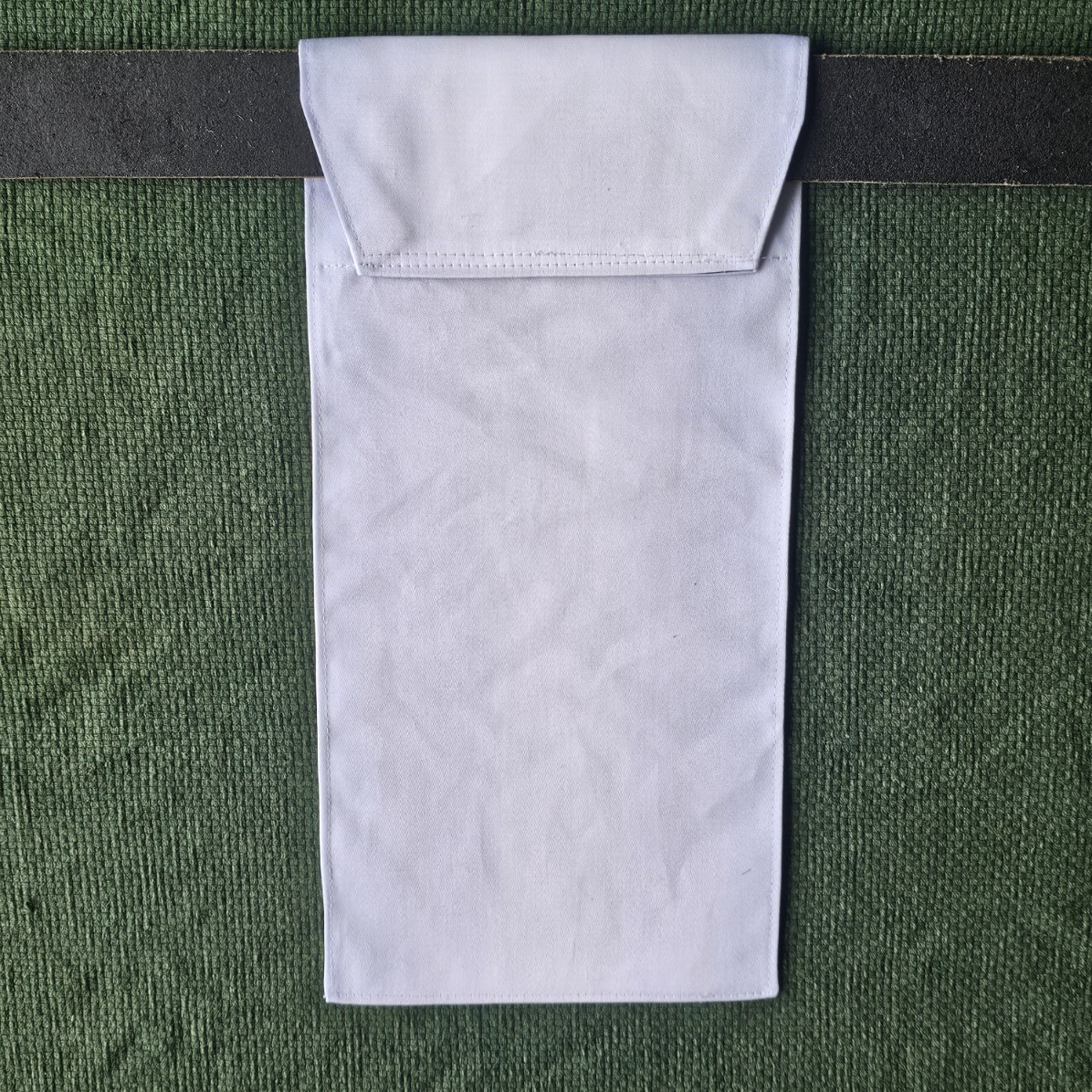 Passport Belt Flag for Belegarth Silver Jubilee - Backside of belt flag