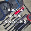 Back to School SALE