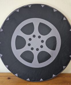 I came I saw I blocked it Saw Blade Printed Cover on 23" Foam Shield