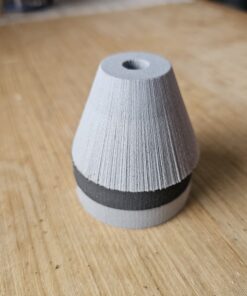 Pommel Kits (3/8" ID) three pieces of foam stacked on a wooden table